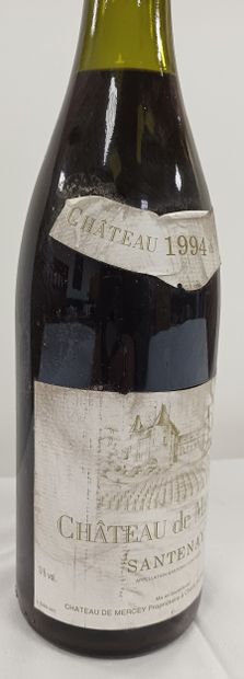 Batch of 5 Btls 
Burgundy
Mercurey
1er cru
Red...
