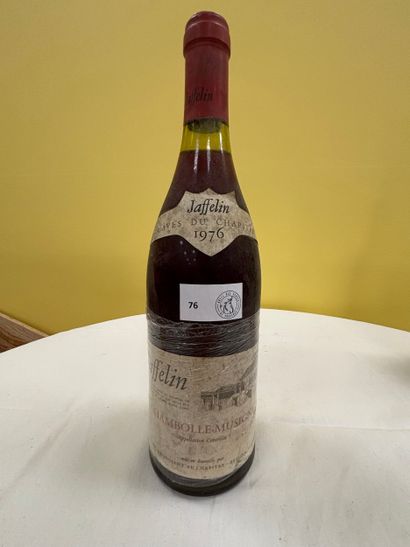 Bourgogne 
	Chambolle-Musigny		
Jaffelin	
1976

Niveau...