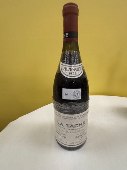 Burgundy
	La Tâche
		Romané-Conti
1992

Level:...