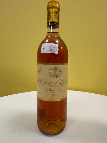 Bordeaux 
Blanc	
Sauternes		
Château 
Suduirant	
1989

Niveau...