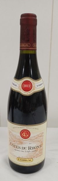 2 bottles Côtes du Rhône Les Cailloux Roulés...