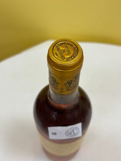 Bordeaux 
Blanc	
Sauternes		
Château Suduirant
	1989

Niveau...
