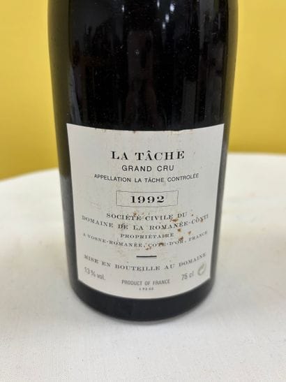Burgundy
	La Tâche
		Romané-Conti
1992

Level:...