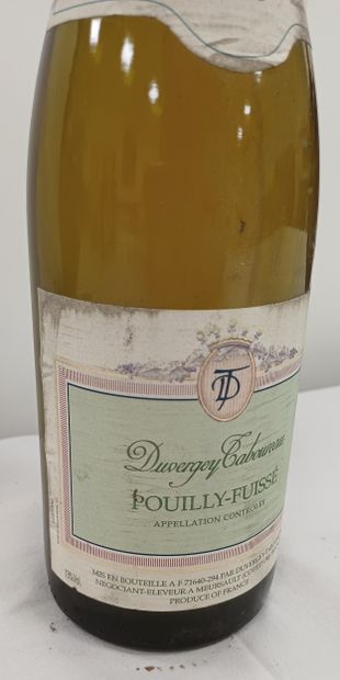 Batch of 6 Btls 
Burgundy Pouilly-Fuissé...