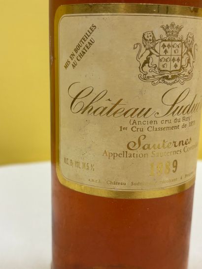 Bordeaux 
Blanc	
Sauternes		
Château 
Suduirant	
1989

Niveau...