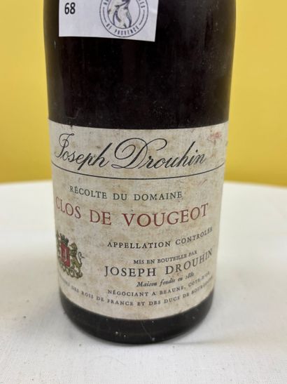 Bourgogne 	
Beaune	
Clos de Vougeot	
Drouhin	
1976

Niveau...