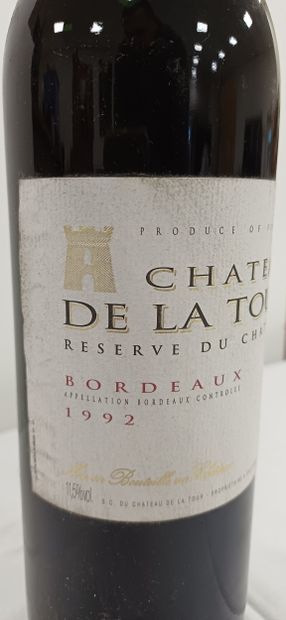 Batch of 14 Btls 
Bordeaux
Red wine
	Château...