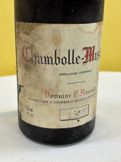 Bourgogne 	
Chambolle-Musigny		
Domaine Roumier	
1985

Niveau...
