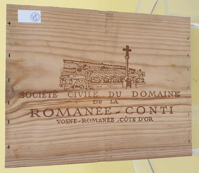 Empty wooden case
Romanée Conti
1992