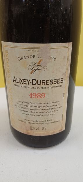 Burgundy
	Auxey-Duresses
Grande Réserve
Lionel...