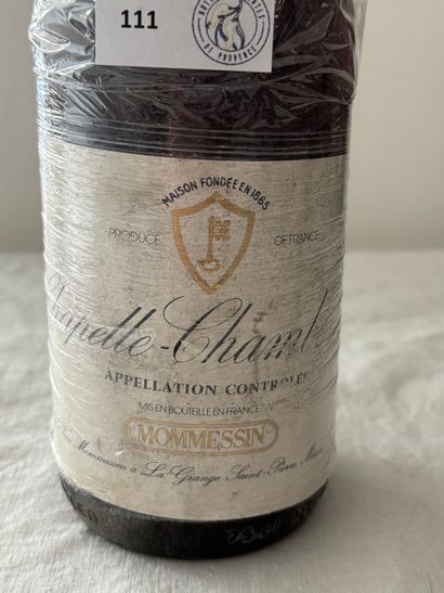 Burgundy
Chapelle Chambertin
Mommessin

Level:...