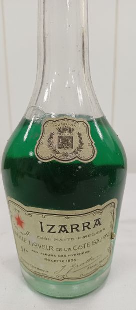 Batch of 3 Btls
	Izarra green 51° liqueur
High...