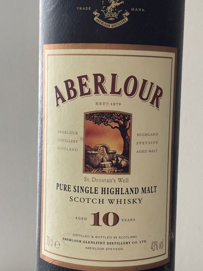 Scotch Whisky 
Aberlour
10 years ageing
70...