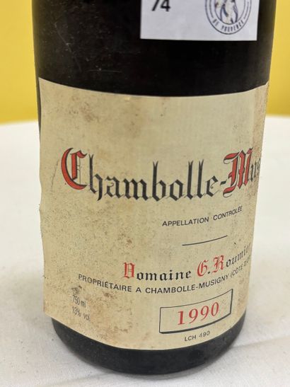 Bourgogne 	
Chambolle-Musigny		
Domaine Roumier	
1990

Niveau...