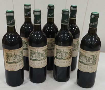 Batch of 7 Btls
Bordeaux
Saint-Émilion
Red...