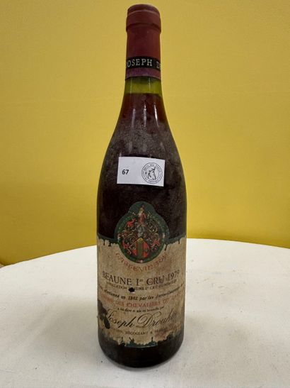 Bourgogne 	
Beaune	
1er Cru
	Drouhin	
1979

Niveau...
