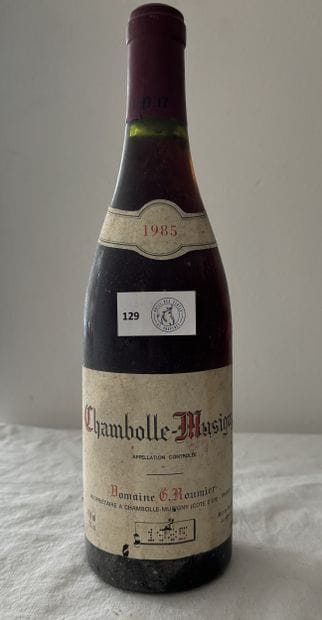 Burgundy
Chambolle-Musigny
		Domaine Roumier
1985

Level:...