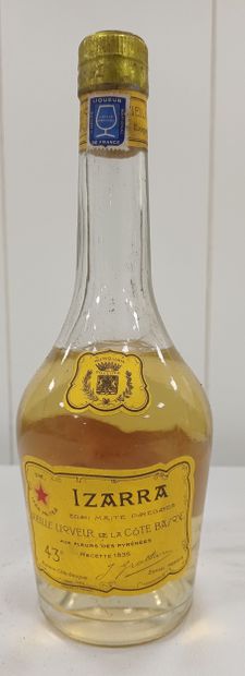 Batch of 3 Btls
	Izarra green 51° liqueur
High...