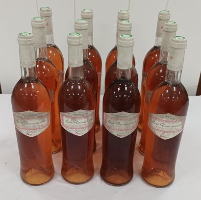 Batch of 12 Btls 
Côtes de Provence
Les Domaniers
Rosé...