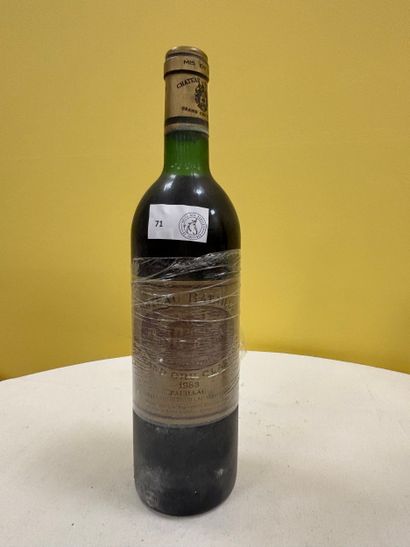 Bordeaux 
Rouge	
Pauillac	
Grand Cru classé	
Château...