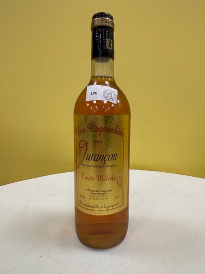 Southwest
Jurançon
		Clos Orgambide
Peyro
	2001

Level:...