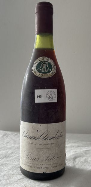 Burgundy
Charmes
Chambertin
		Latour
1979

Level:...