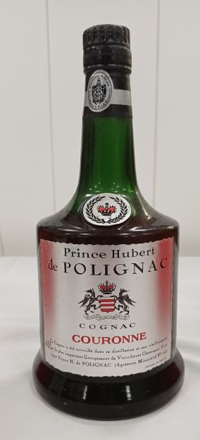 5 bottles Cognac Prince Hubert
De Polignac...