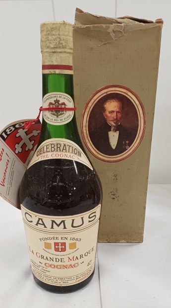5 bottle Cognac Camus Cuvée Célébration
40°...