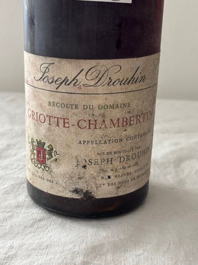 Burgundy
Morello cherry 
Chambertin
Drouhin
1976

Level:...