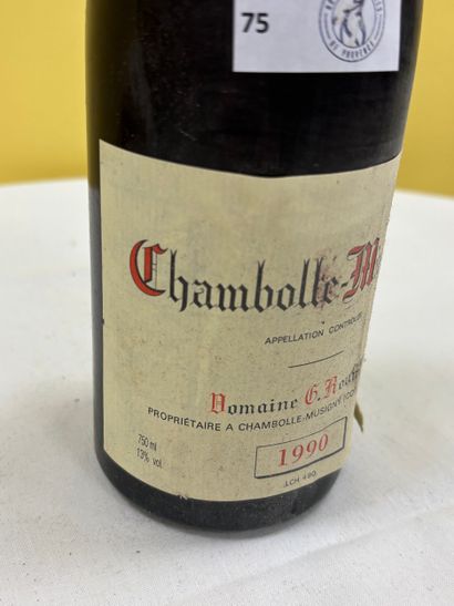 Bourgogne 	
Chambolle-Musigny		
Domaine Roumier	
1990

Niveau...