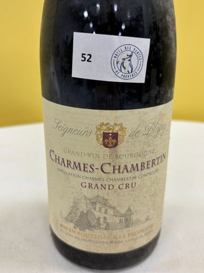 Bourgogne	Charmes 
Chambertin	
Grand Cru	
Deigneurs...