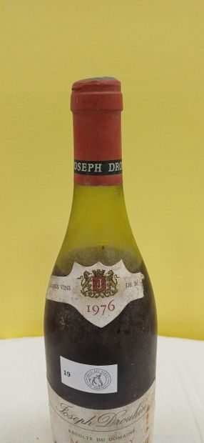 Burgundy
	Musigny
	Drouhin
	1976

Level:...