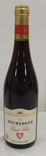 1 bottle Bourgogne Pinot noir Red wine 