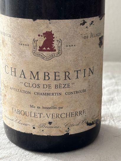 Burgundy
Chambertin
	Clos de Bèze
Jaboulet-Vercherre
	
Level:...