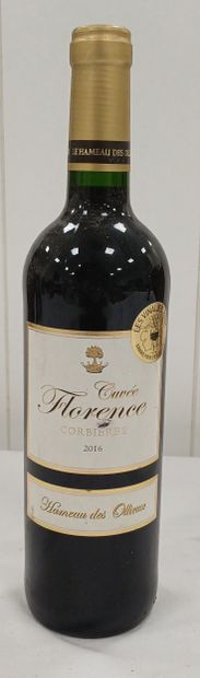 1 bottle Corbières Cuvée Florence Red wine...
