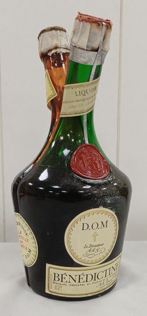 1 bottle 
Liqueur Bénédictine 