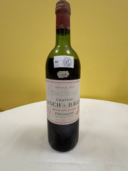 Bordeaux 
Rouge	
Pauillac
	Grand Cru classé	
Château...