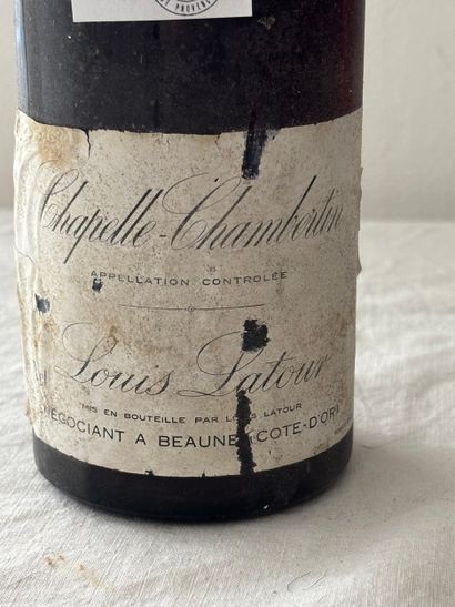 Burgundy
	Chapelle Chambertin
Latour
	1978

Level:...