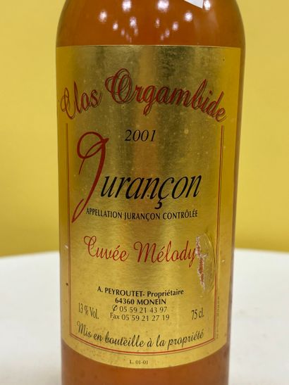 Southwest
Jurançon
		Clos Orgambide
Peyro
	2001

Level:...