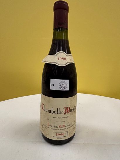 Bourgogne 	
Chambolle-Musigny		
Domaine Roumier	
1990

Niveau...