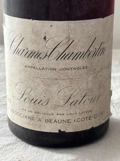 Burgundy
Charmes
Chambertin
		Latour
1979

Level:...