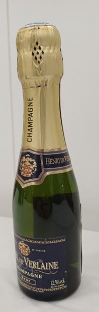 8 bottles Champagne Henri de Verlaine 
