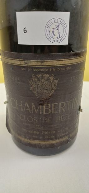 Burgundy
Chambertin
	Clos de Bèze
Pierre...