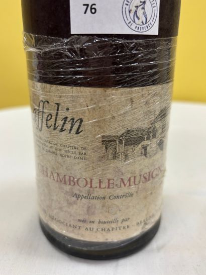 Bourgogne 
	Chambolle-Musigny		
Jaffelin	
1976

Niveau...