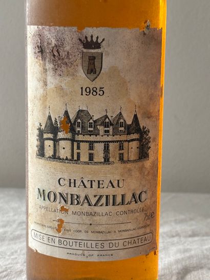 Bordeaux
Montbazillac
			1985

Level: slightly...