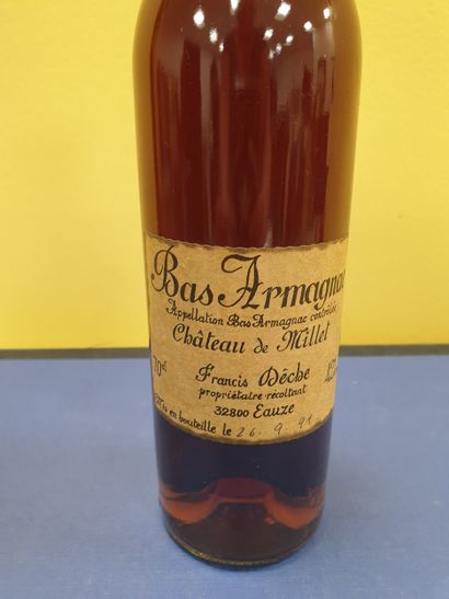 Bas Armagnac
Château Millet
Aging 5 years
Year...