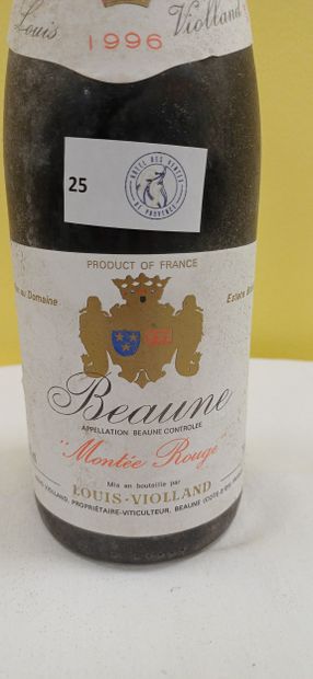 Burgundy
Beaunes
Montée Rouge
		Louis Violand
1996

Level:...