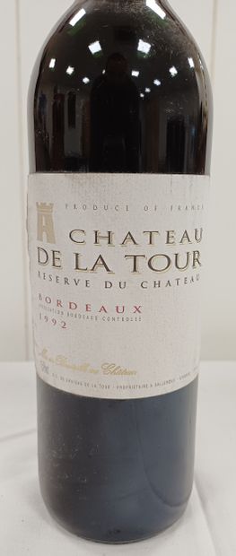 Batch of 14 Btls 
Bordeaux
Red wine
	Château...