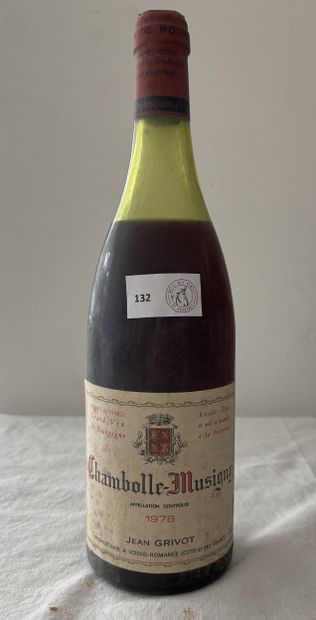 Burgundy
Chambolle-Musigny
		Grivot
1978

Level:...