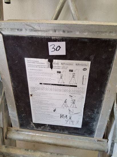 Escabeau de chantier